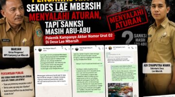 Heboh! Pengawas Sebut Tindakan Sekdes Lae Mbersih Menyalahi Aturan, Lalu Apa Sanksinya?